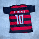 CAMISA FLAMENGO RUBRO NEGRA INFANTIL