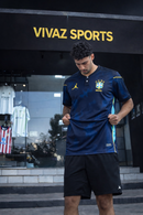Camisa Seleção Brasil Copa do Mundo 2026 II Torcedor Azul Masculina