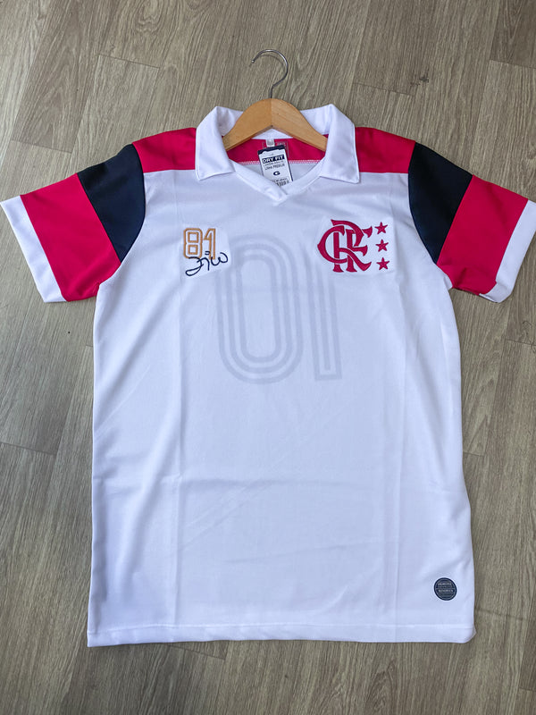 CAMISA RETRÔ FLAMENGO MUNDIAL 81 - ZICO