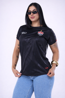 CAMISA VITÓRIA FEMININA 3D BLACK 2025/26