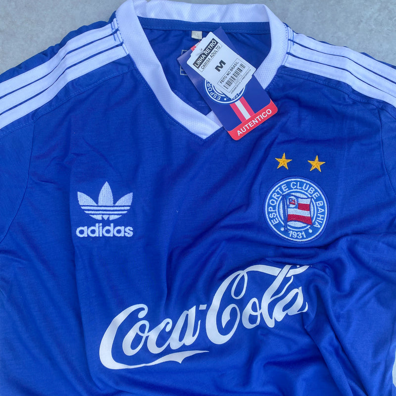 CAMISA RETRÔ BAHIA - COCA COLA AZUL