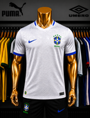 Camisa da Seleção Brasileira 1° Linha - Branco